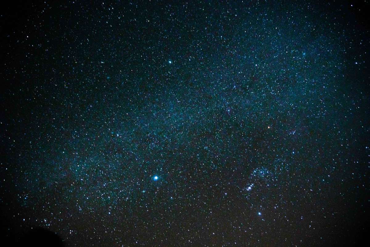 Night sky in the Sahara 