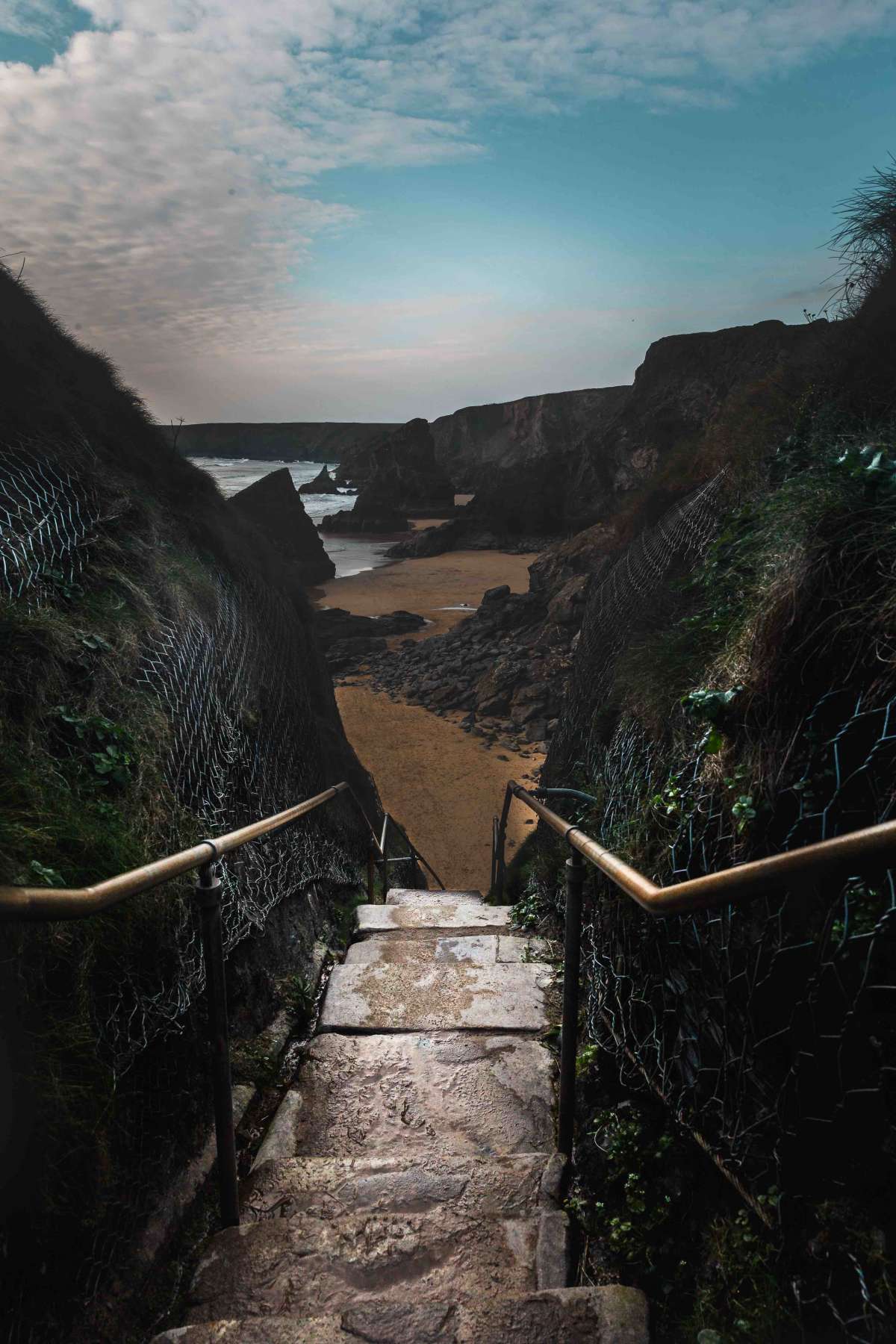 The Famed Bedruthan Steps