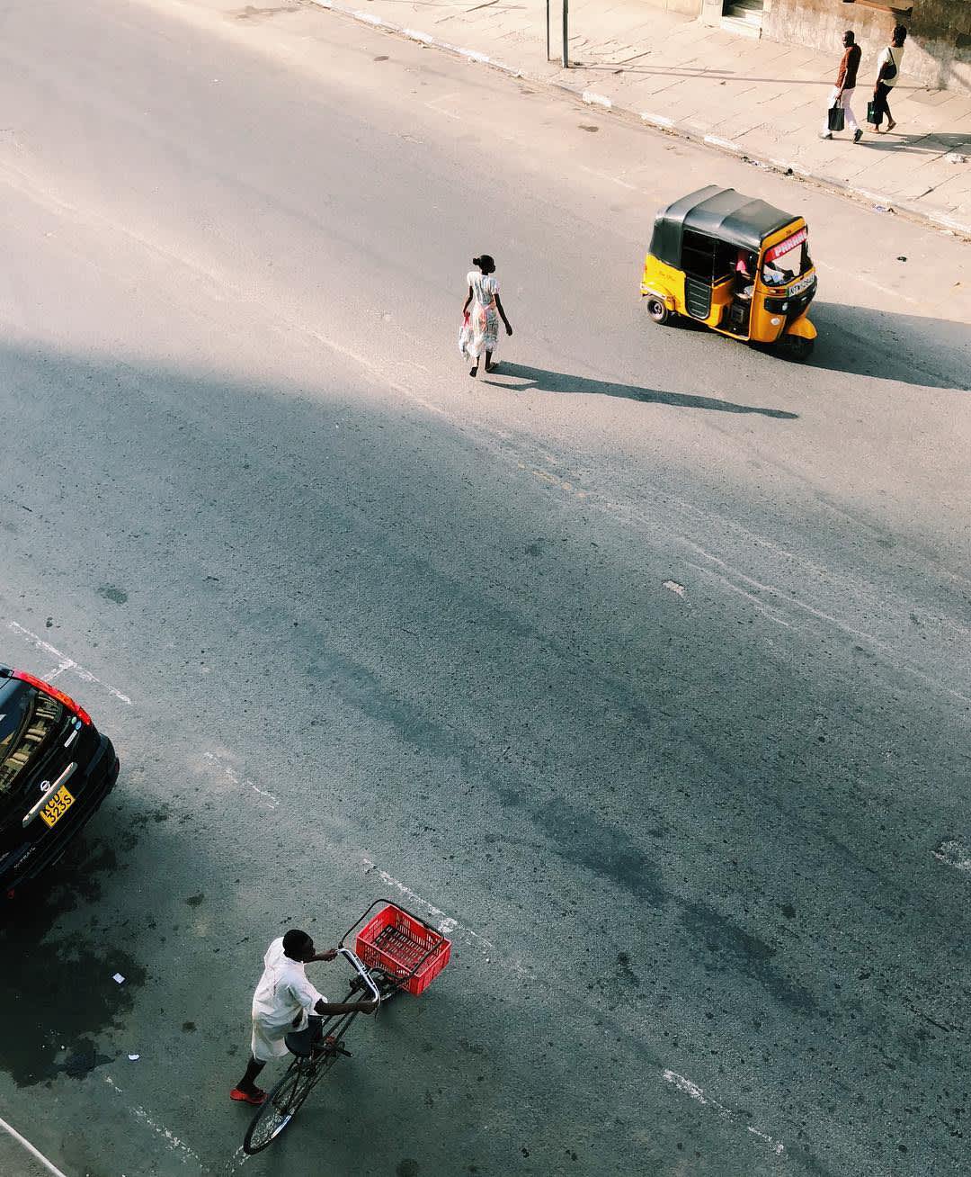 Tuktuks have found their way across the Indian Ocean, into Mombasa