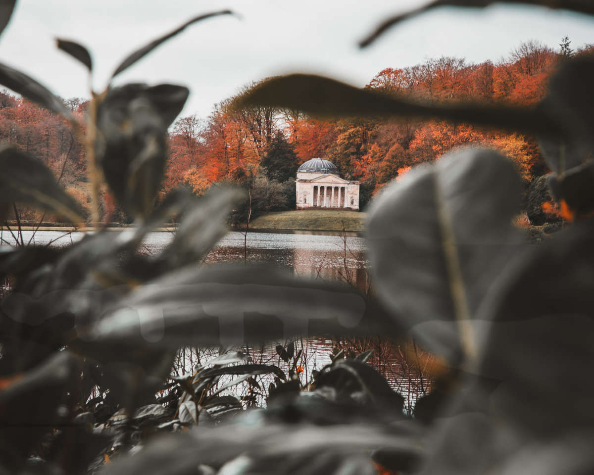 Another glimpse of one of the historic sites at Stourhead