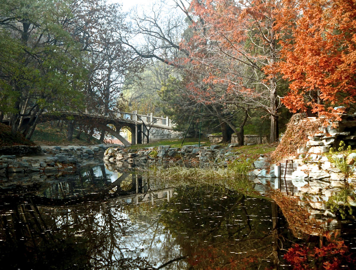 One of over thirty bridges found at Summer Palace