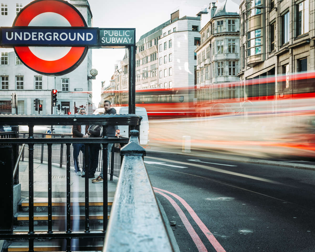 Take \x26 Experience the London Underground.