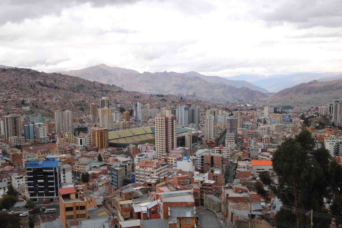 Looking south, towards Zona Sur