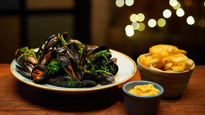 Mussles and frites. Image from https://www.sbs.com.au/  