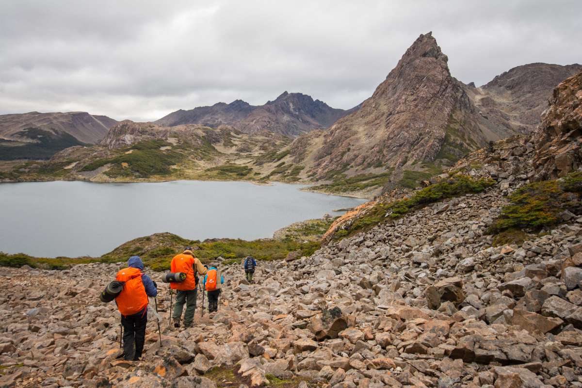 Walking through the Dientes circuit