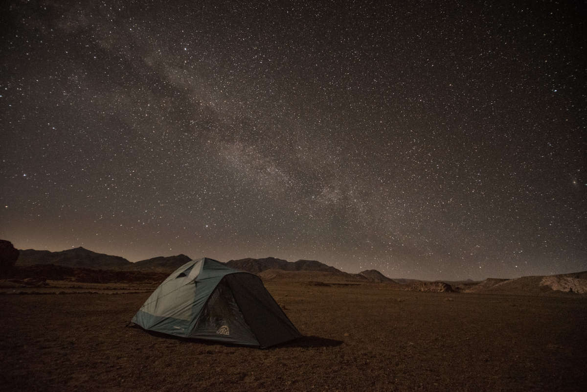 Camping in the Atacama desert is a must-do if you ever travel to Chile