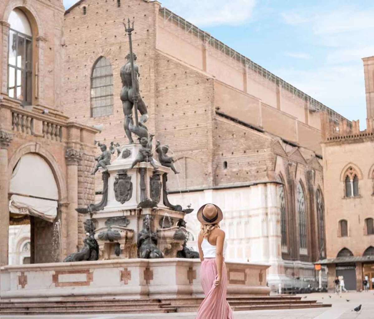 Nettuno Fountain in Bologna