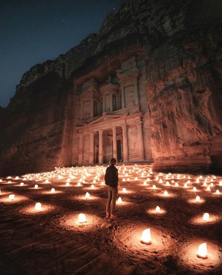 Petra by Night
