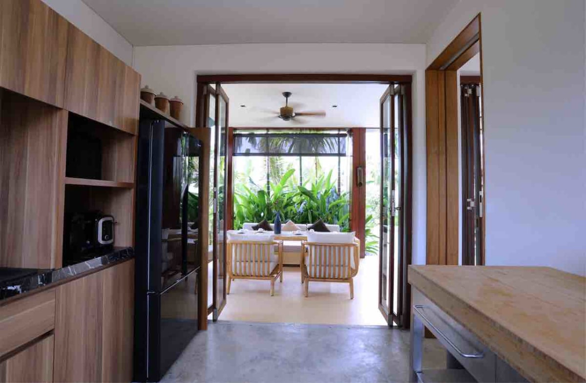 Kitchen with Views of the Dining Area