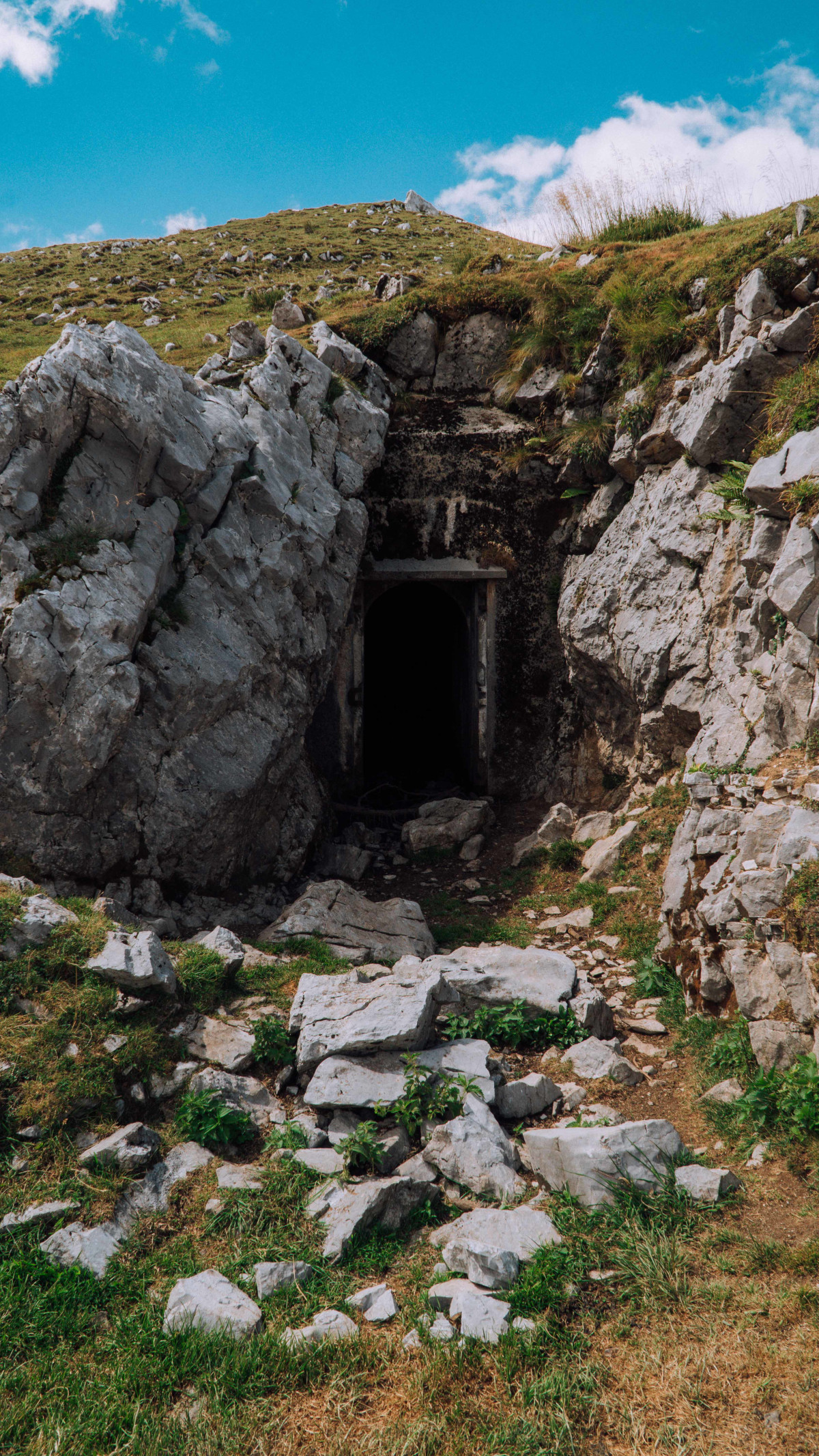 There are bunkers for the brave ones