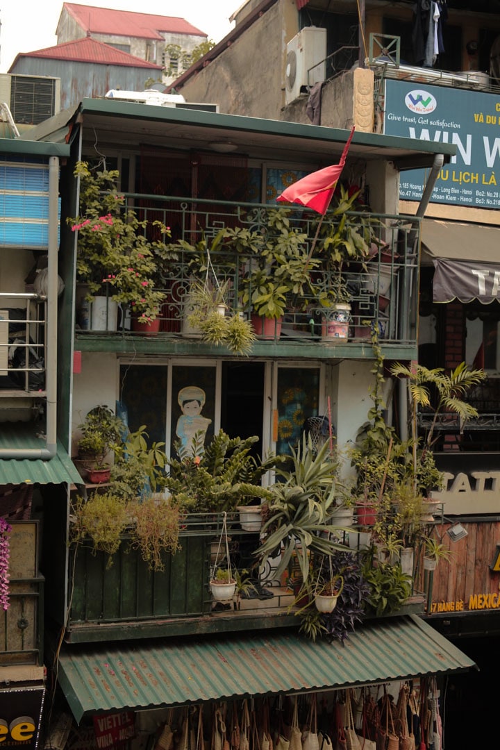 Vietnamese style building