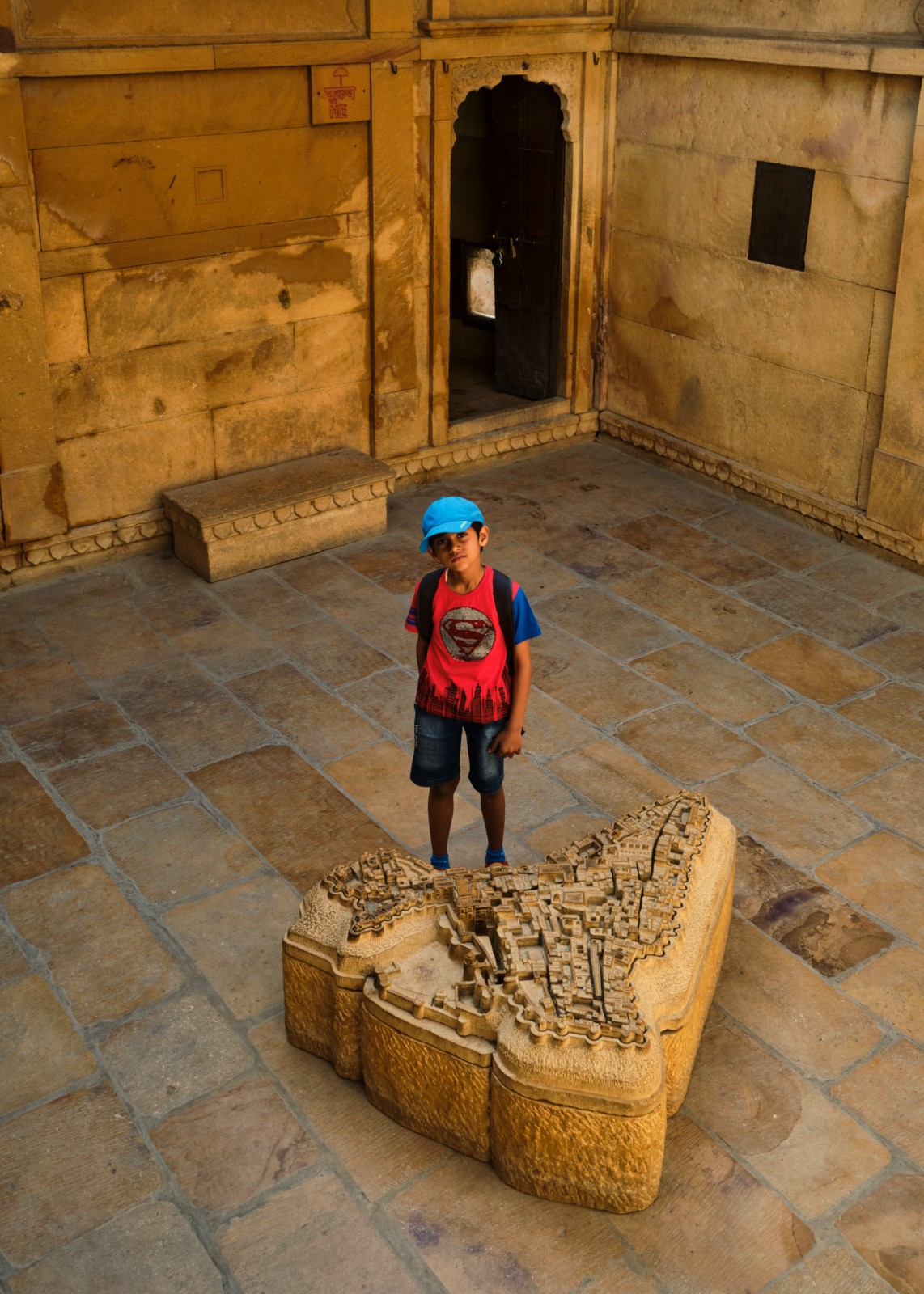 Map of Jaisalmer fort
