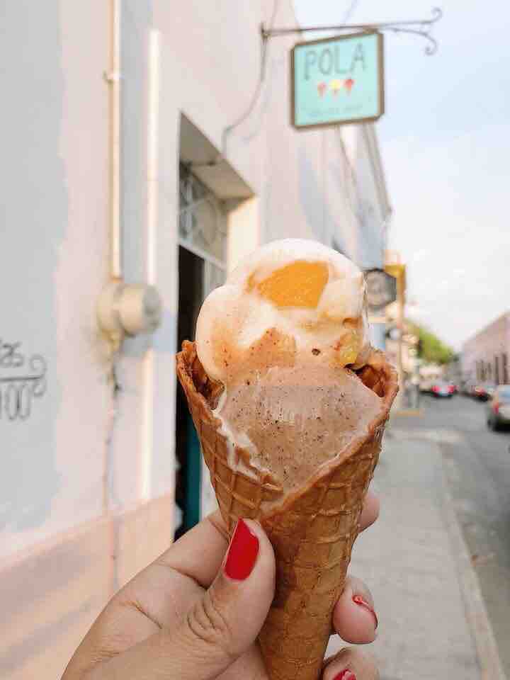 best gelato in Merida