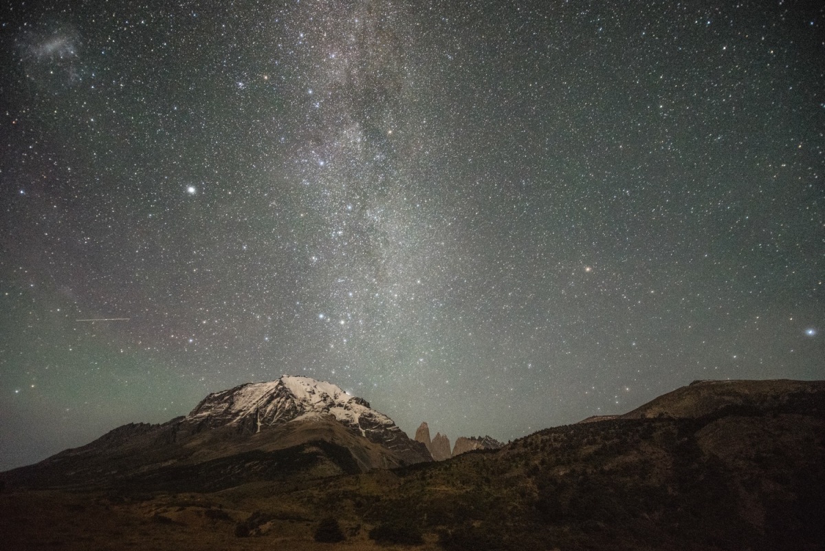 First night in Torres del Paine National Park (what a view!)