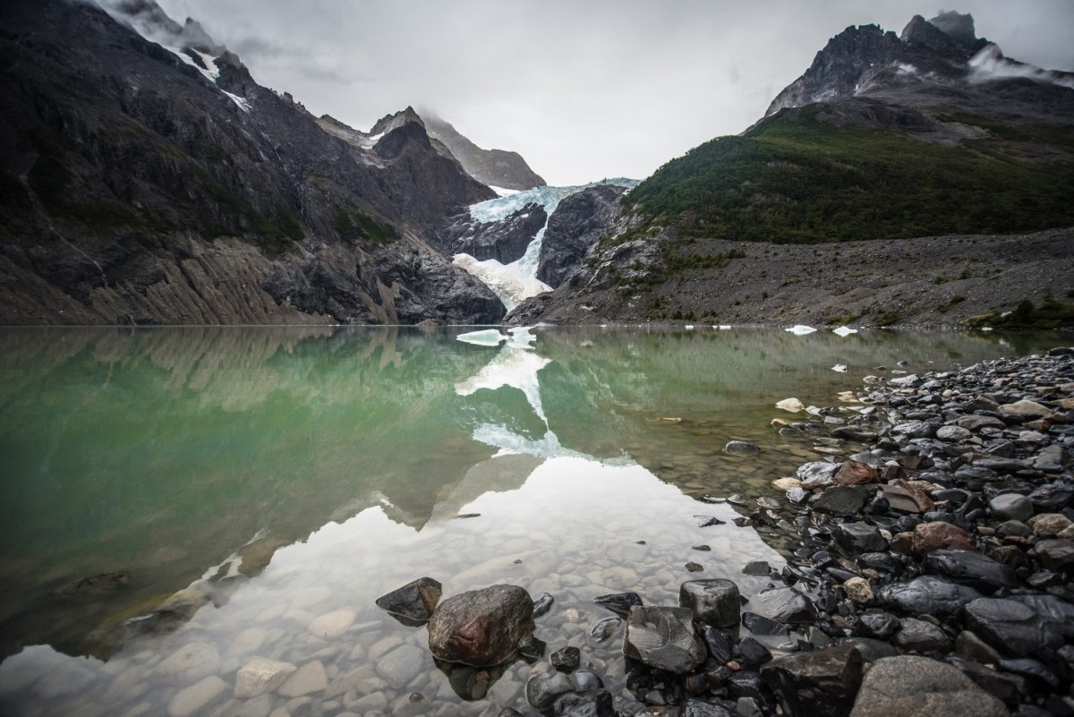 The Perros Glacier is one of the wettest places in the park