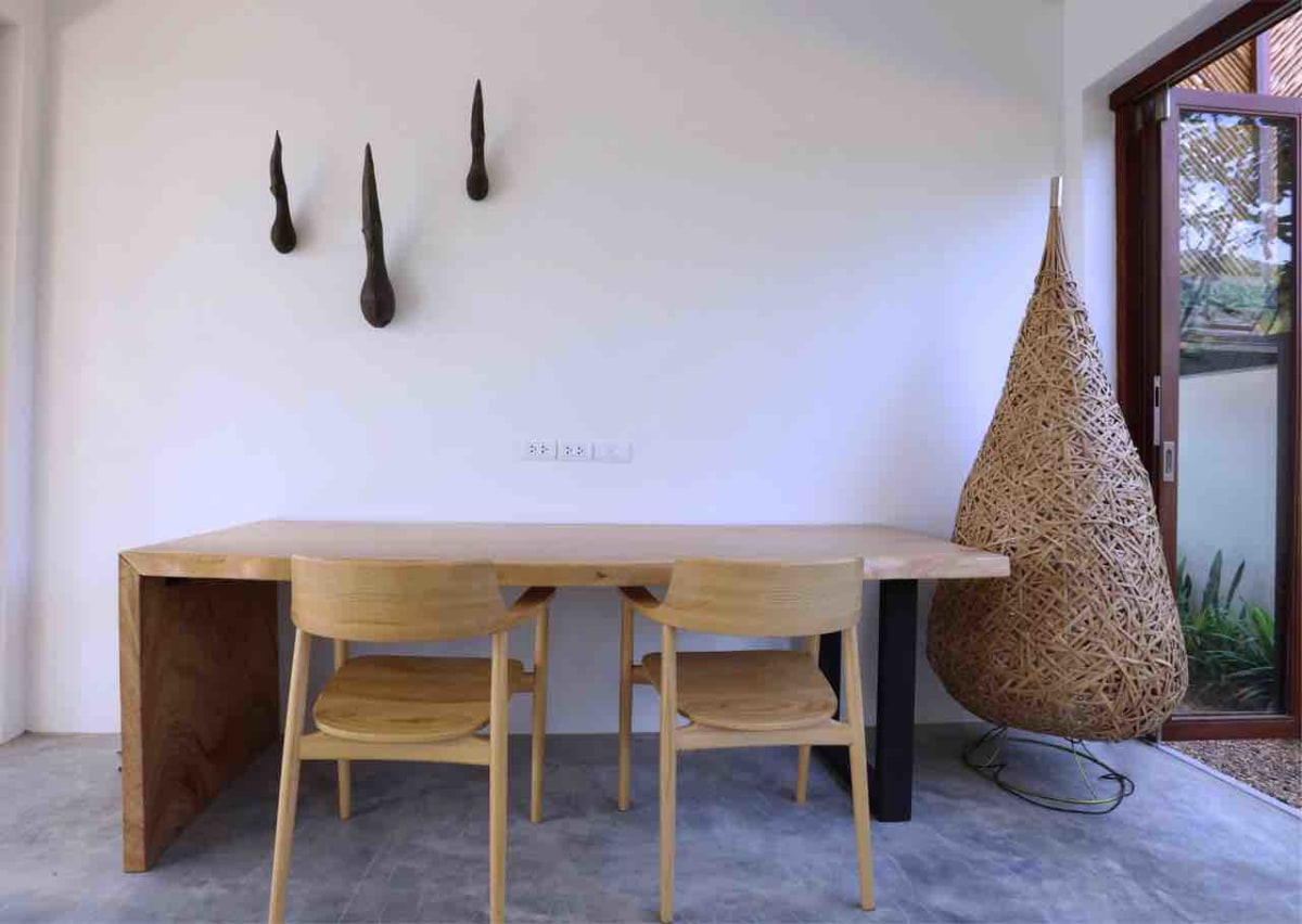 Desk Area in Living Room