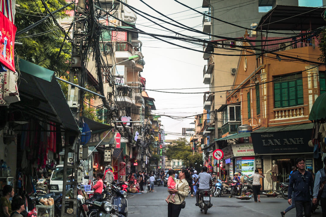 Old Quarter in Hanoi