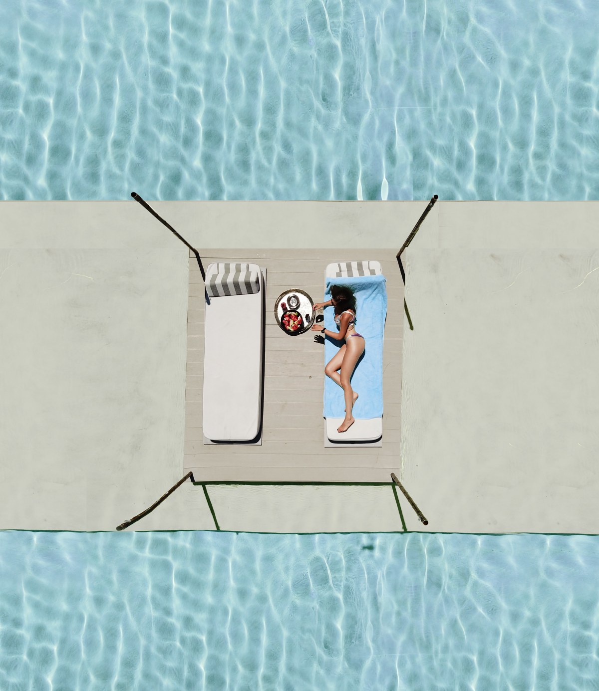 Pool, Blue Carpet Suites
