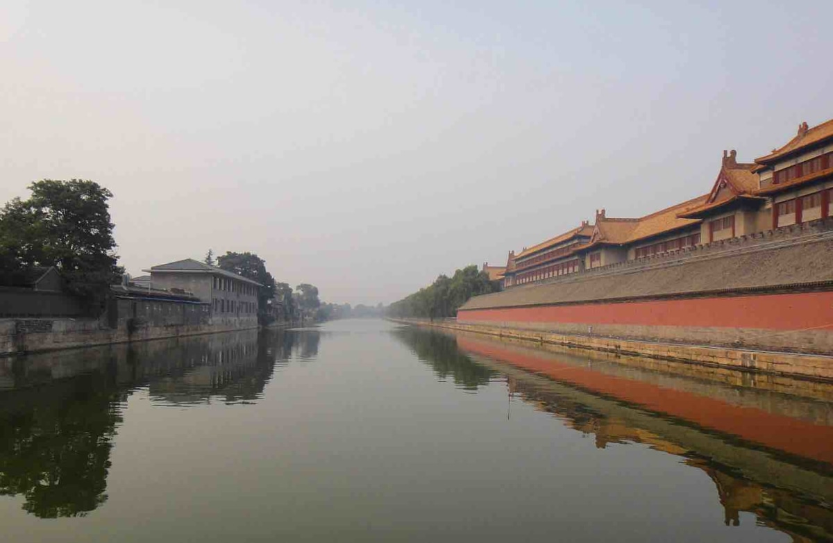 Moat surrounding Forbidden City