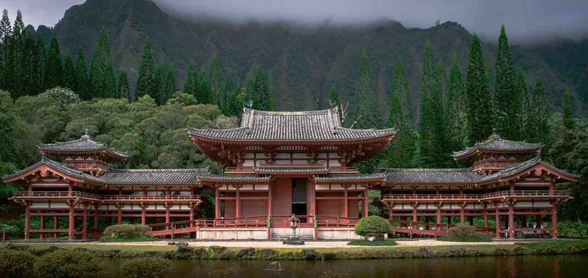 Early Morning Fog over the Temple
