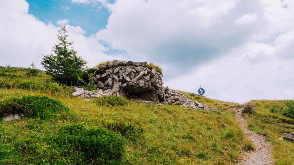 The hike is unique because of all the history you\x27re passing through