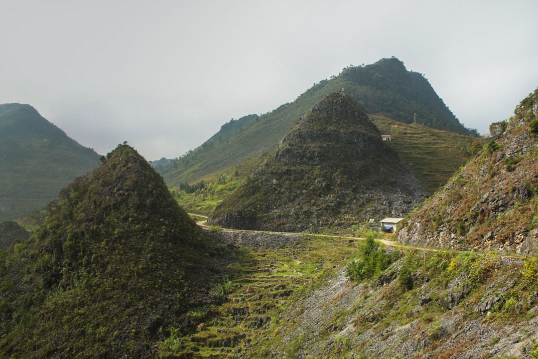 Into the mountains