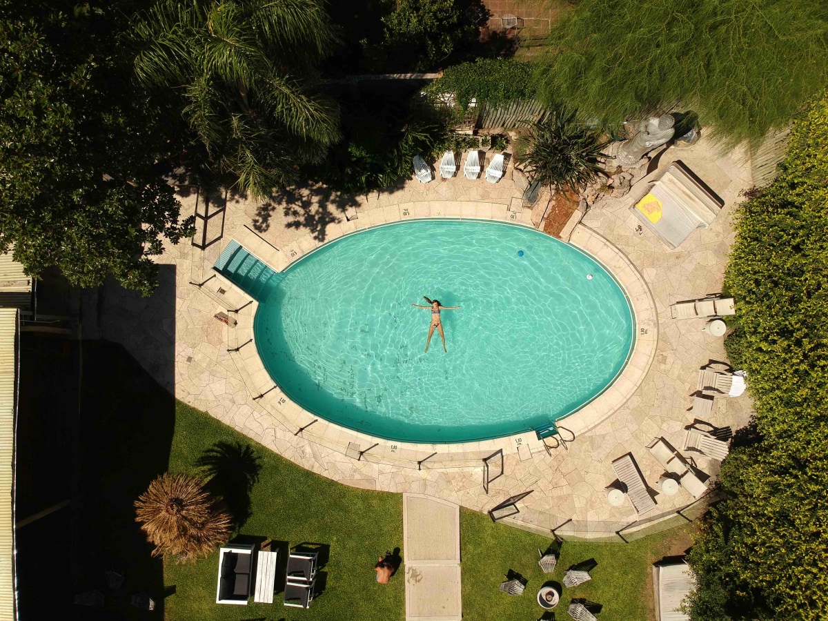 First of all it has a pool and it’s all yours during weekdays!