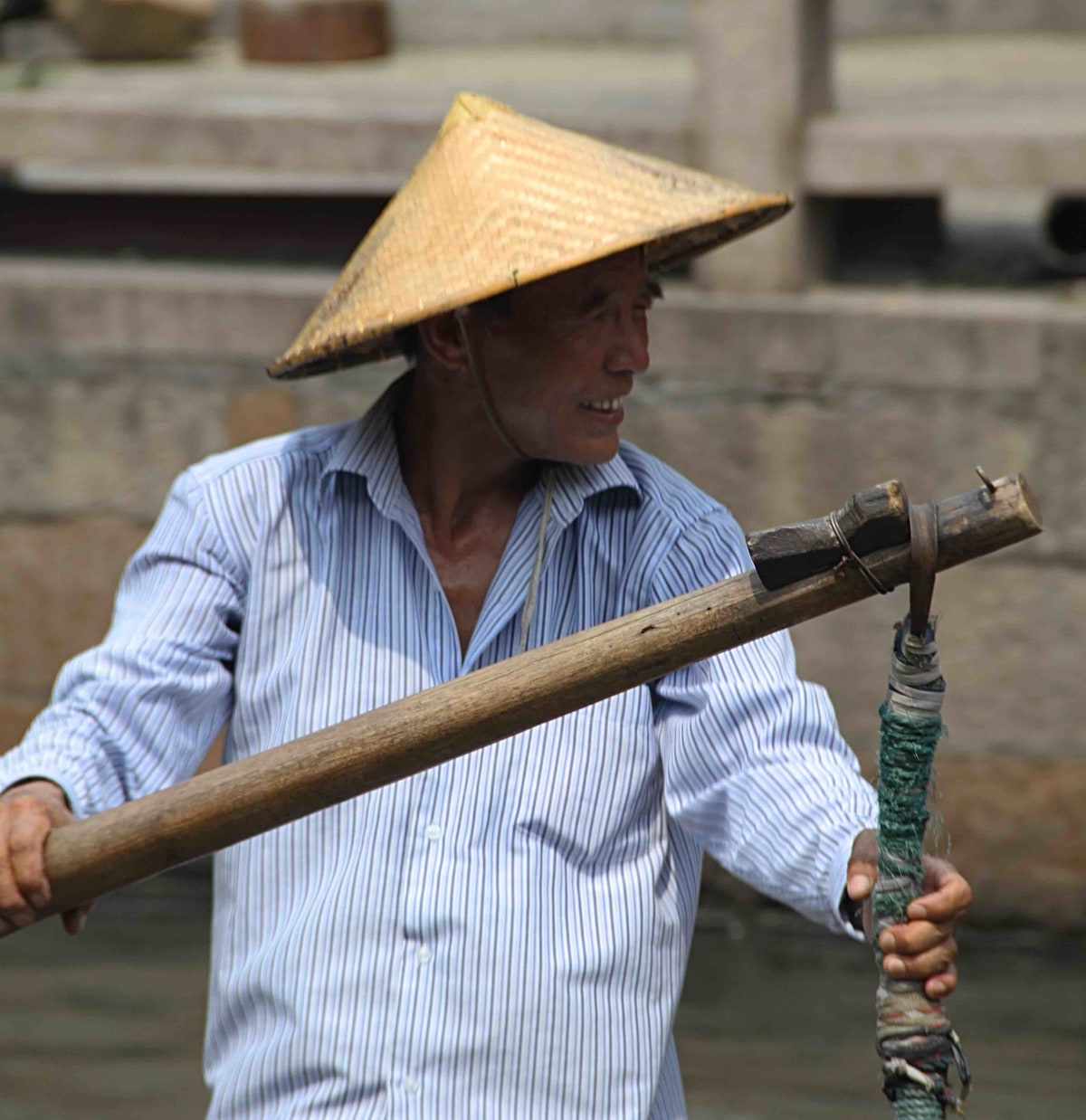 Our boat driver