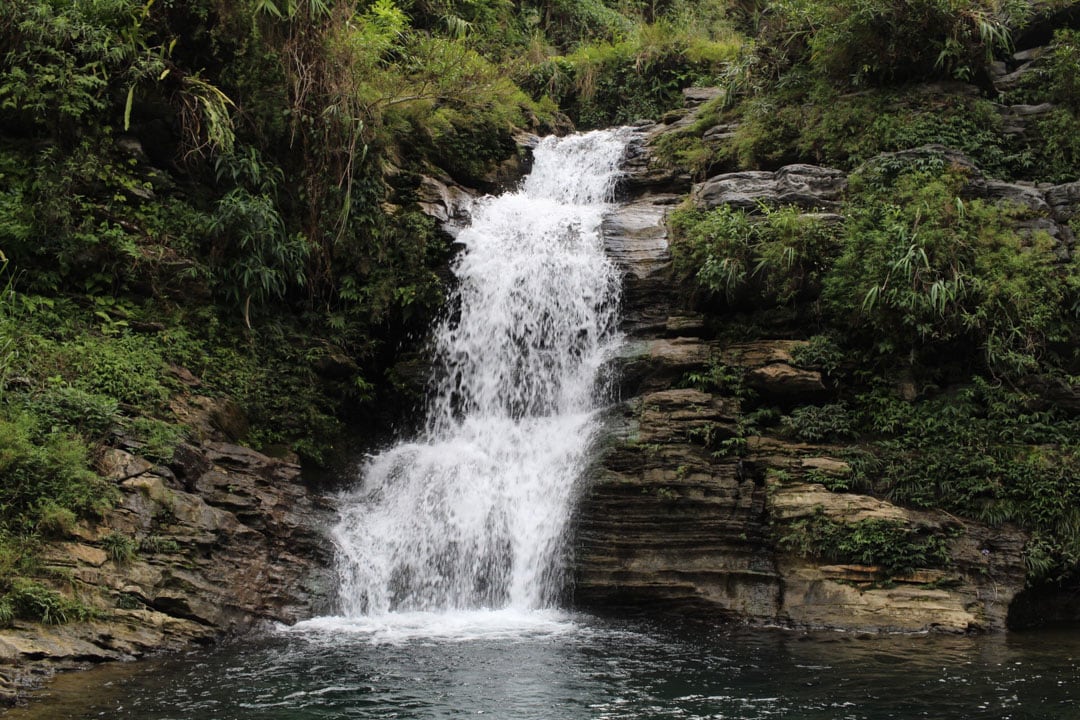 Du Gia waterfall