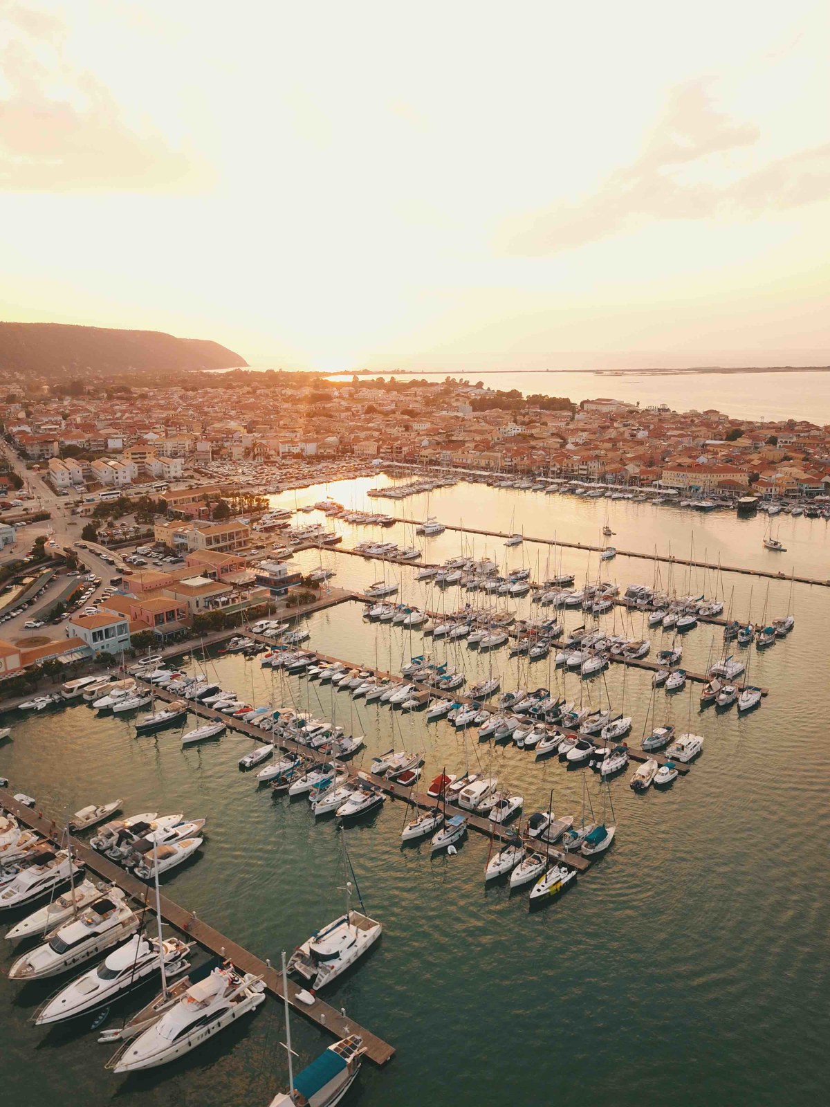 Port of Lefkada city