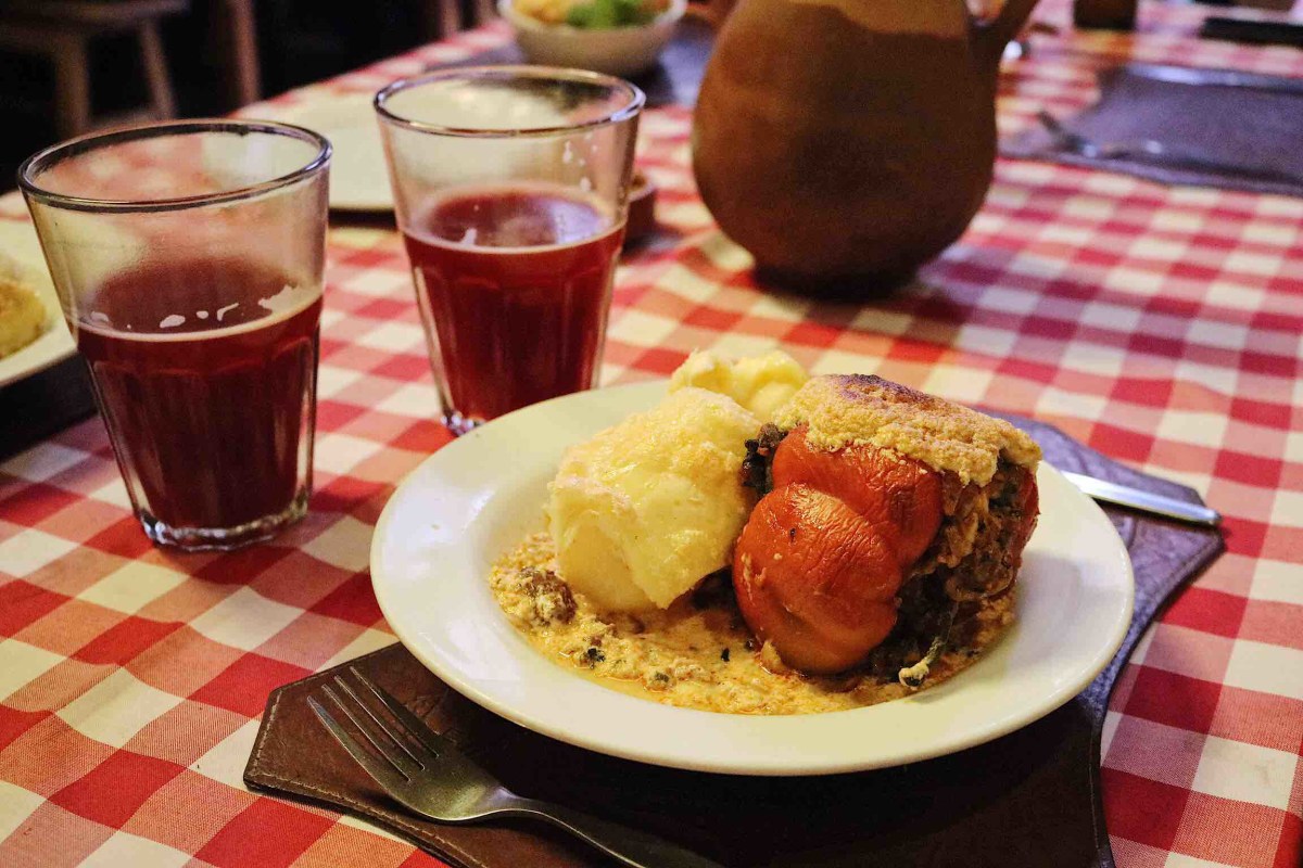 Ricotta relleno from La Nueva Palamino