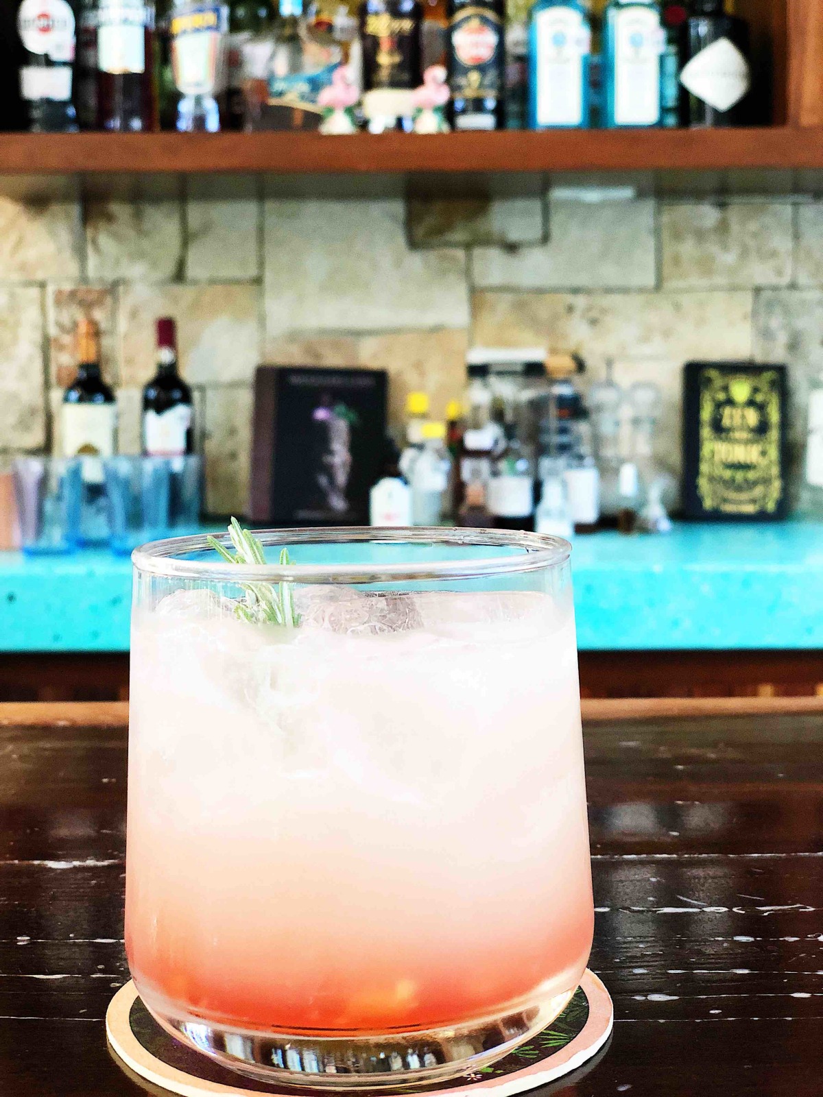 My mezcal margarita