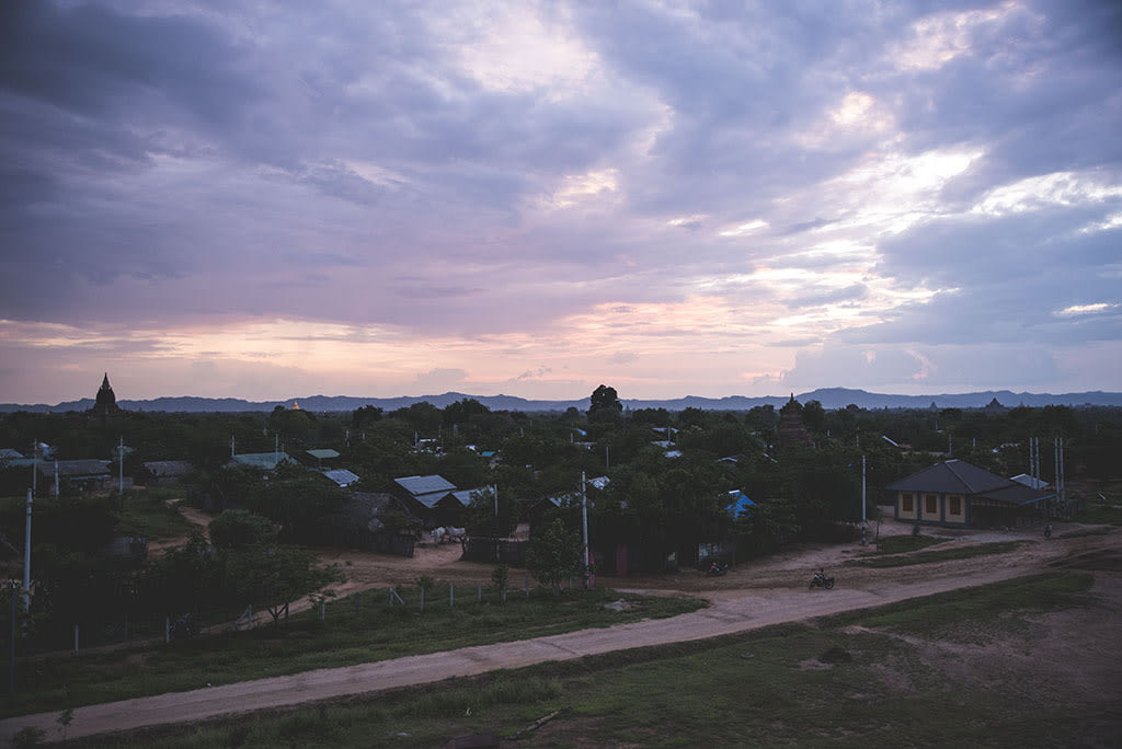 Sunset in Bagan