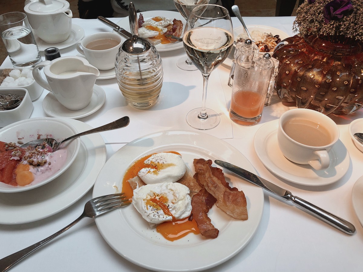 Delicious hotel breakfast!