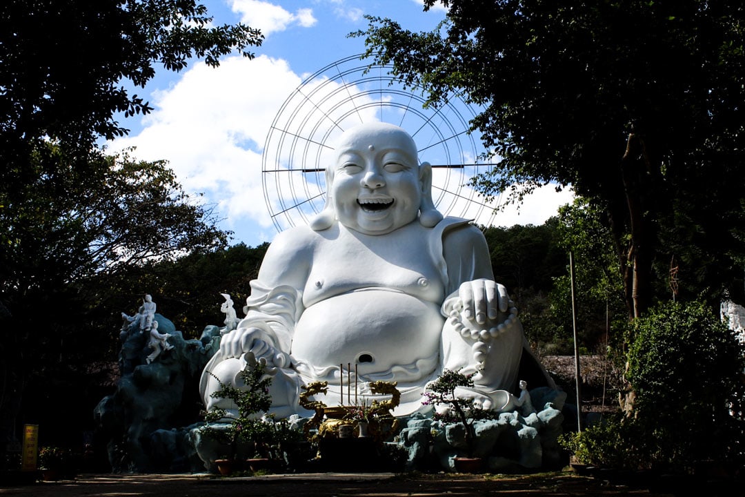 The big super happy Buddha