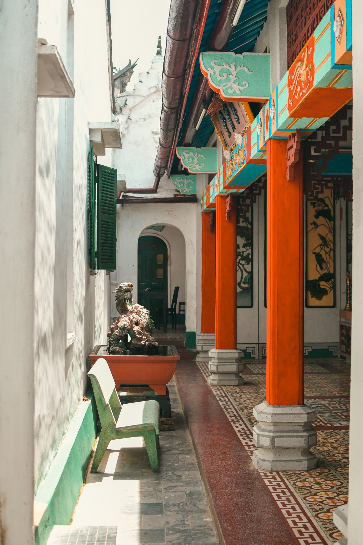 Temple inner court