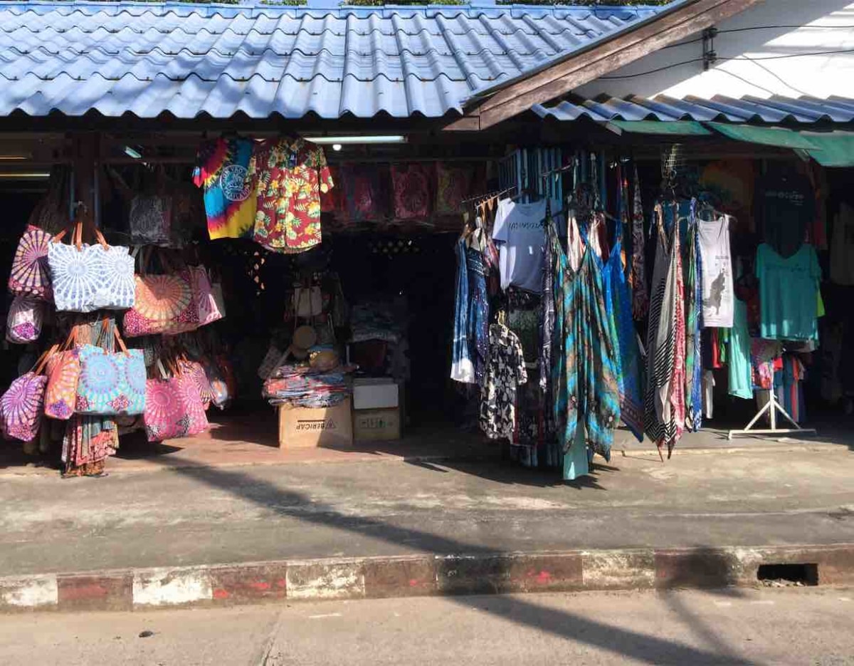 Shops Lining the Streets