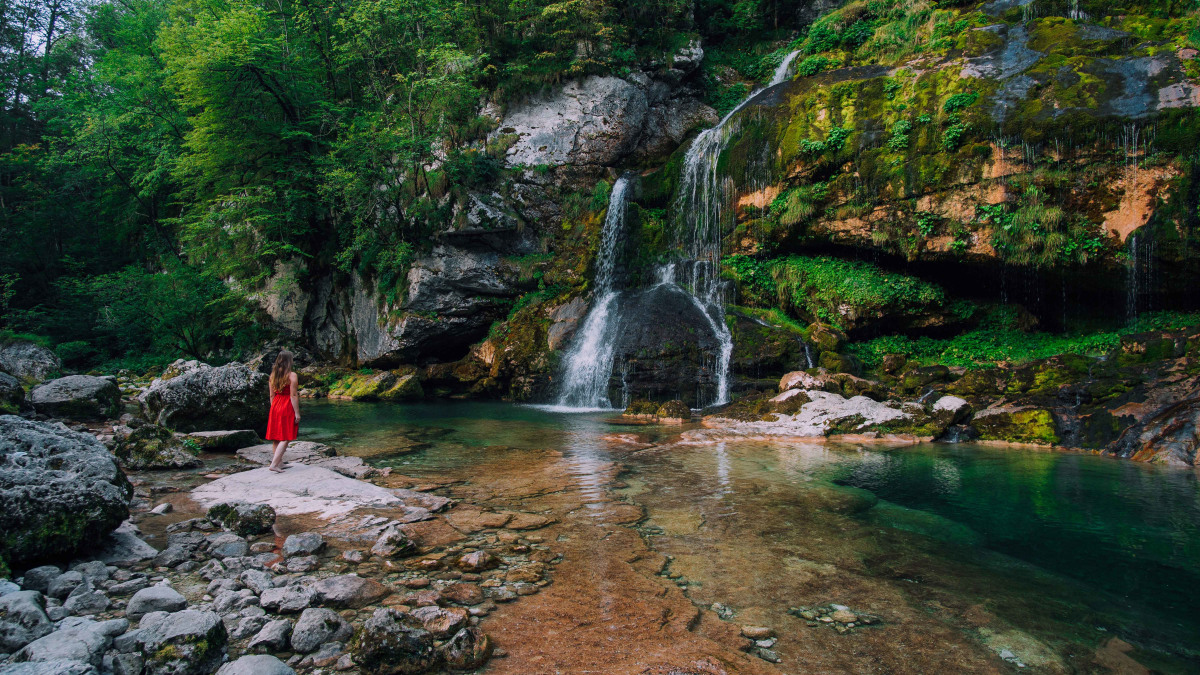 Virje waterfall