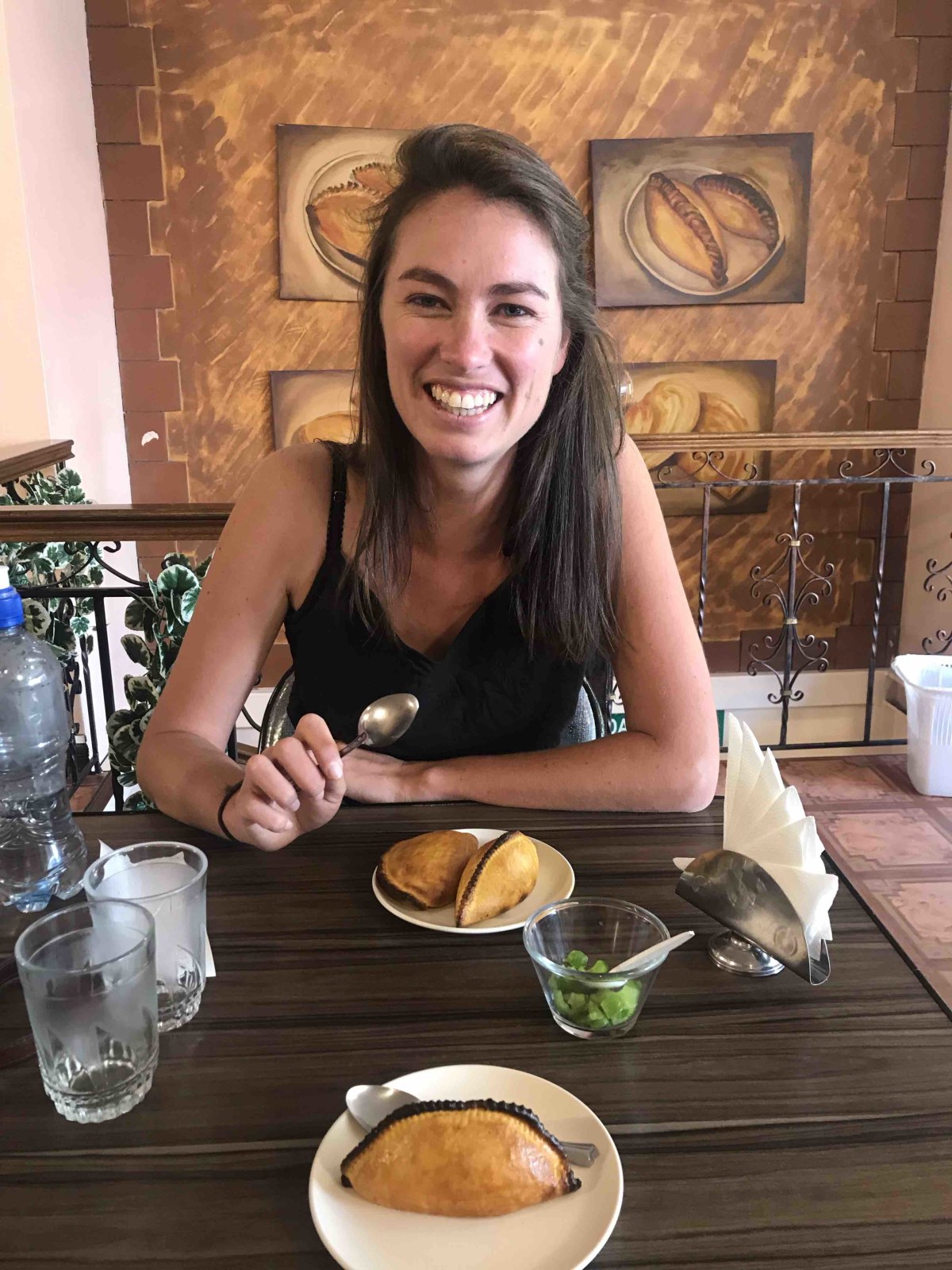 At the best place for salteñas in La Paz - Paceña La Salteña