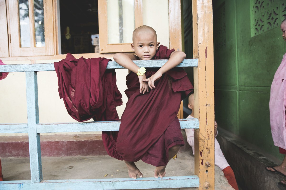 Baby monk