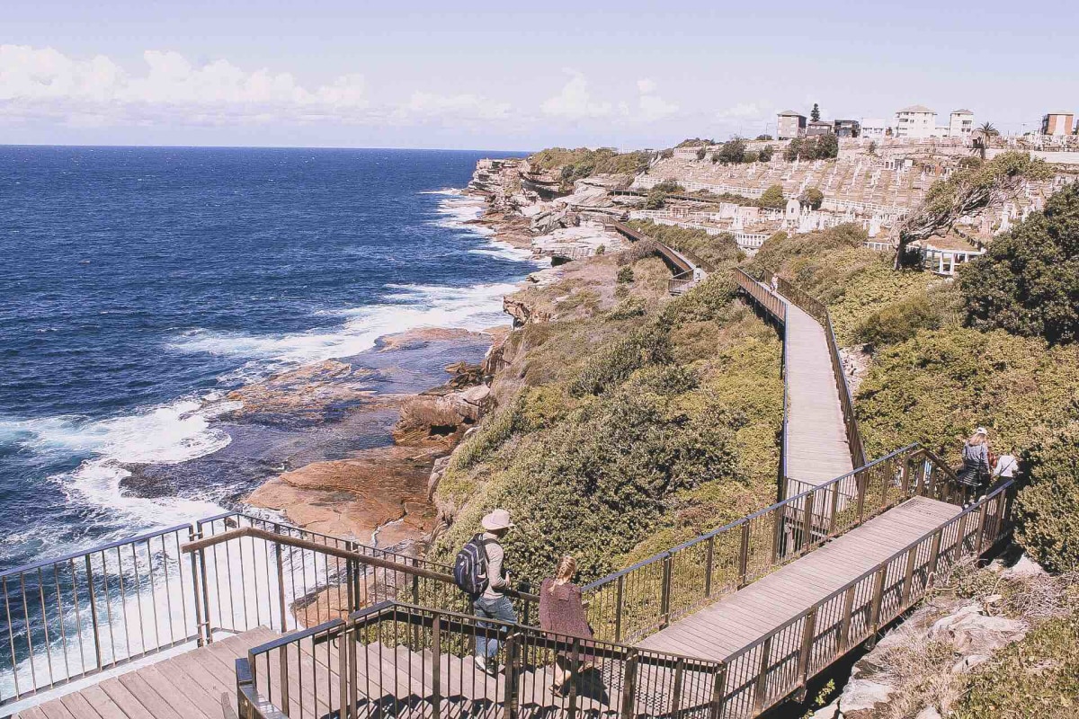 view from Waverly cemetery