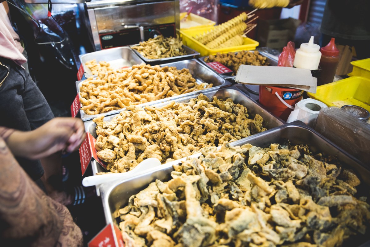 Deep fried food