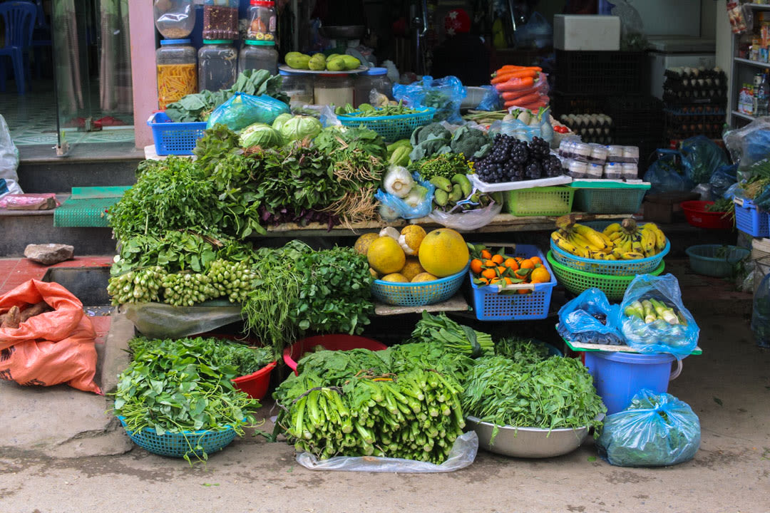 Dong Van Market stall