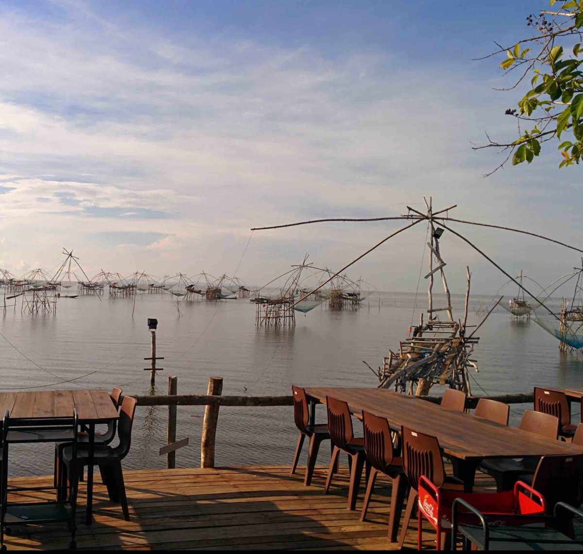 Dining area with a view