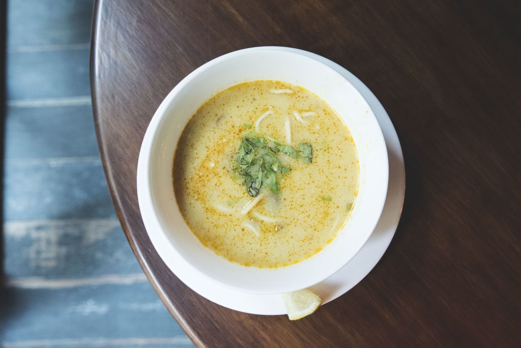 Coconut chicken soup