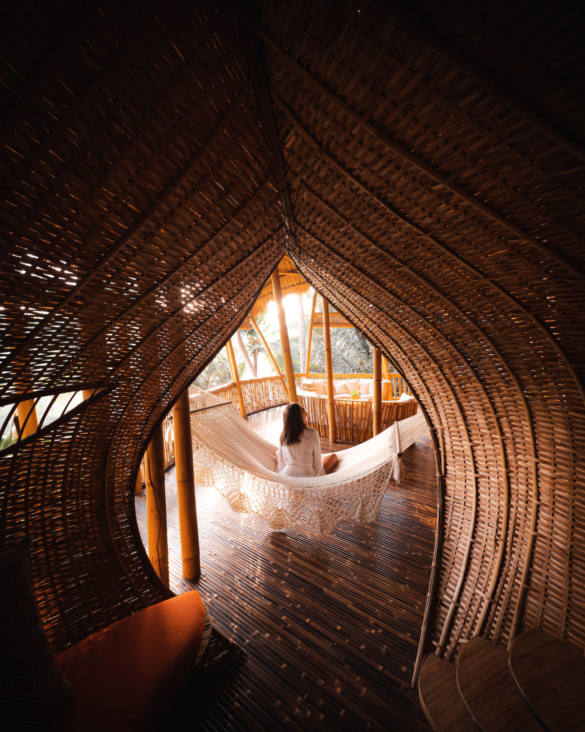 From Inside the Basket/ Cocoon Room