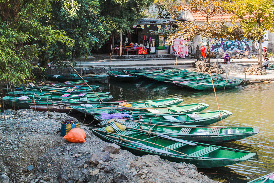 Typical paddleboats