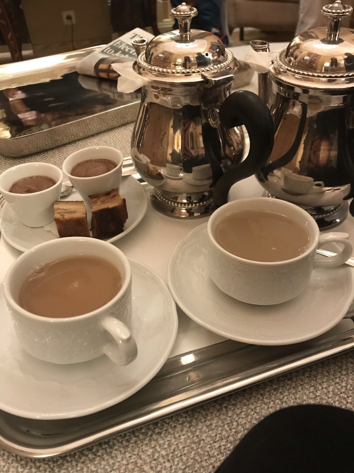 The tea list was to die for