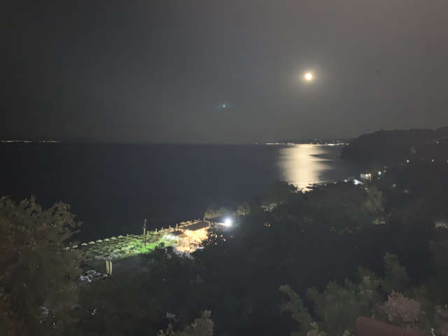 Moonlight at Kallithea