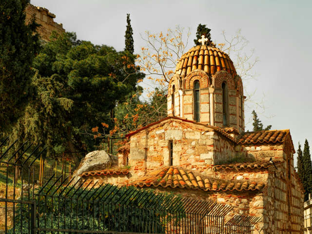 Athens Churches Near the Acropolis